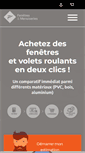 Mobile Screenshot of fenetreetmenuiserie.com